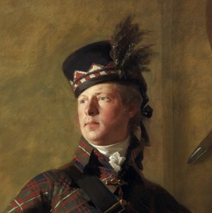 Oberst Alastair Ranaldson Macdonell af Glengarry 1771 - 1828 af Henry Raeburn